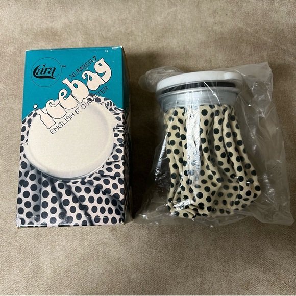 Vintage Cara English Ice Canvas Bag Ice Pack In Original Box! - Picture 3 of 3
